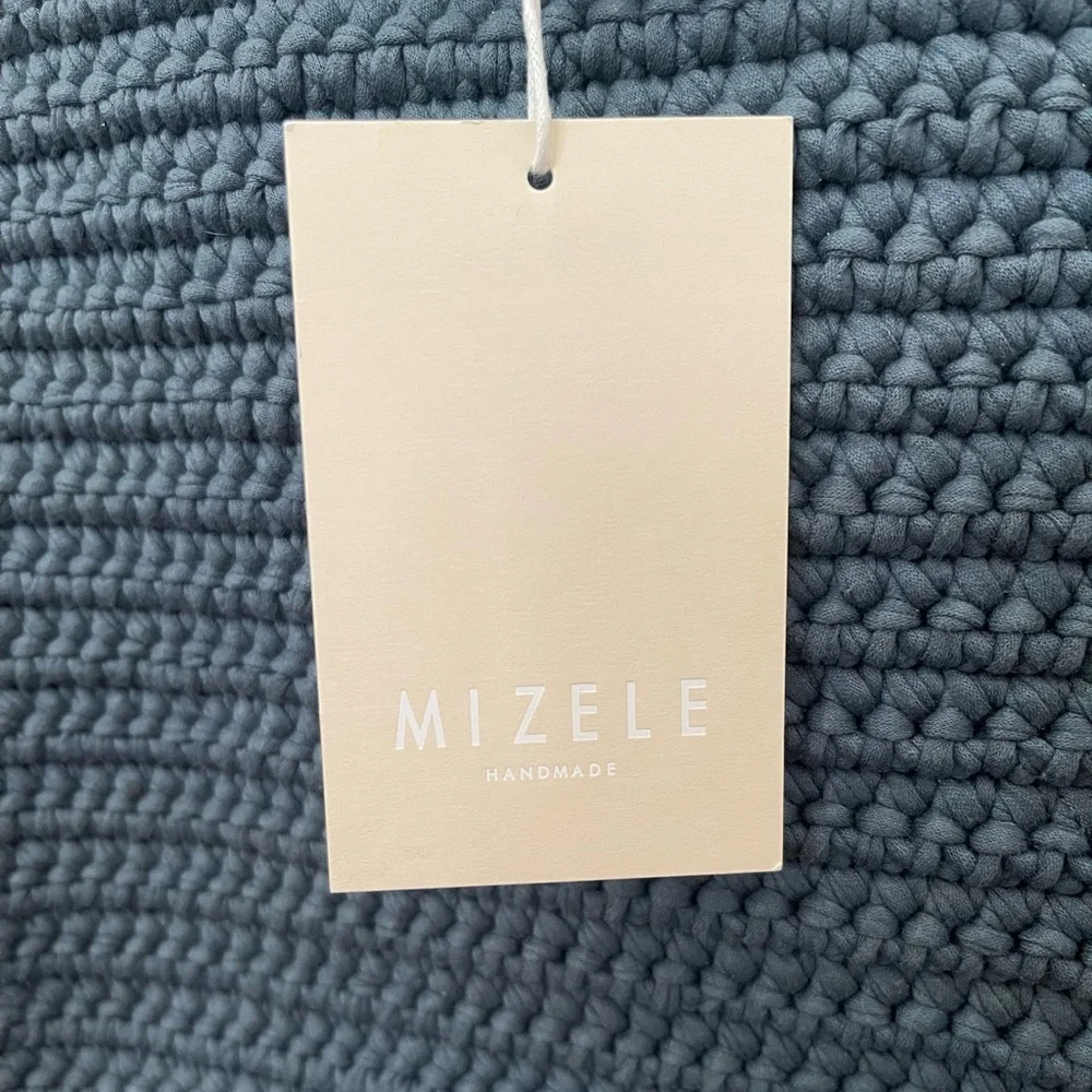 Mizele Handmade Leather & Knit Bag - Picture 12 of 13